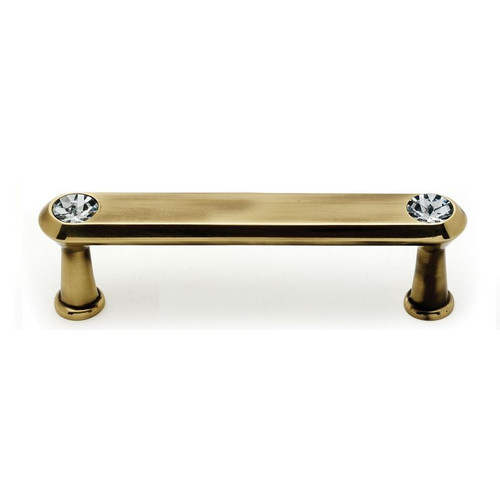 Alno Crystal C214-35-PA Pull Traditional in Polished Antique