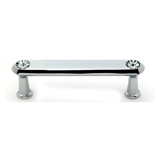 Alno Crystal C214-35-PC Pull Traditional in Polished Chrome