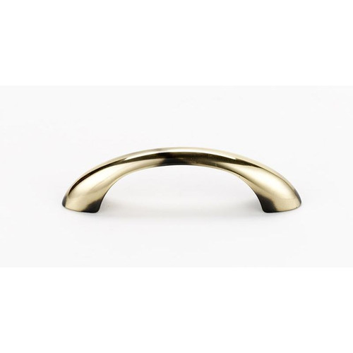 Alno C855 Series C855-3-PA Modern Pull in Polished Antique