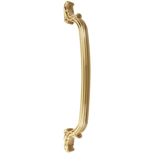 Alno Ornate D3650-18-PB Appliance Pull Traditional in Polished Brass