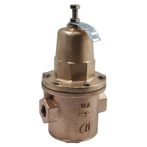 Water Pressure Reducing Valve, Super Capacity Valve Type, Bronze, 2-in Pipe Size