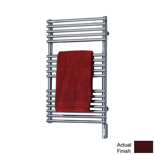 Electric Towel Radiator Direct Wire 46-in H x 20-in W Wine Red