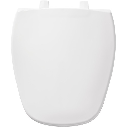 Bemis 1240200 000 Plastic Round Toilet Seat in White