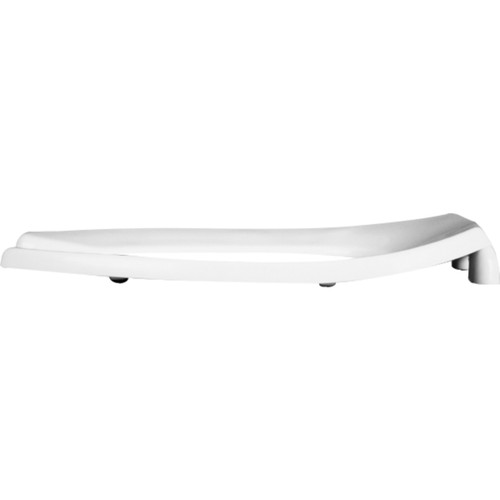 Church Commercial 295SSCT 000 Plastic Elongated Toilet Seat in White