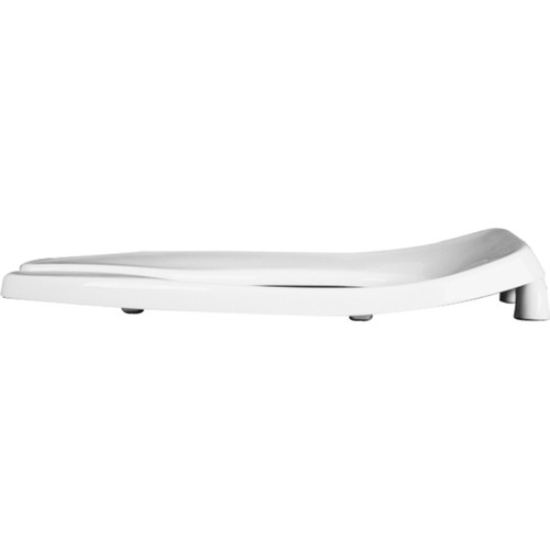 Bemis Commercial 3155SSCT 000 Plastic Elongated Toilet Seat in White