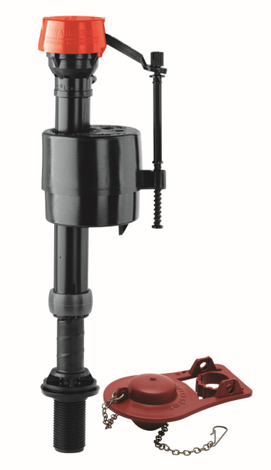 Toilet Tank Fill Valve and Flapper Kit