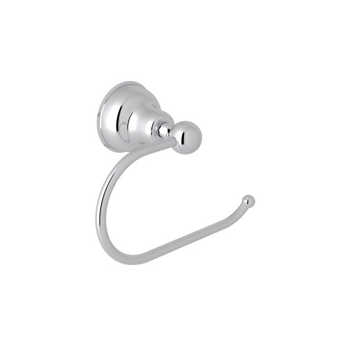 Rohl CIS8APC Single Post Toilet Paper Holder in Polished Chrome