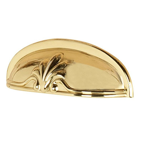 Alno Bella A1459-PB Cup Pull Traditional in Polished Brass