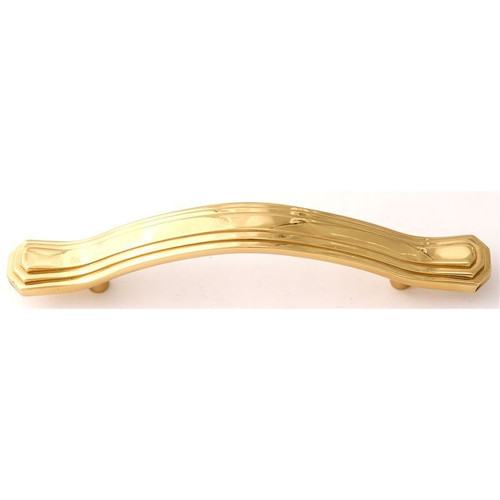 Alno Geometric A1517-35-PB Pull Transitional in Polished Brass