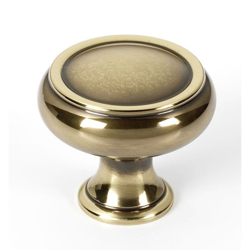Alno Charlie's Collection A626-38-PA Knob Transitional 1-1/2-in in Polished Antique
