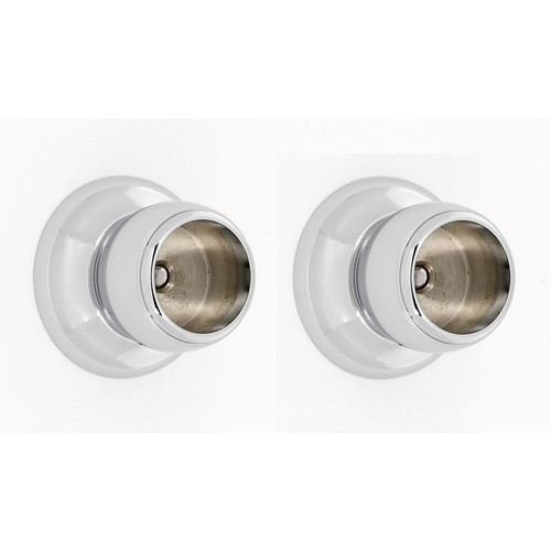 Shower Rod Brackets Transitional 1-7/16-in in Polished Chrome