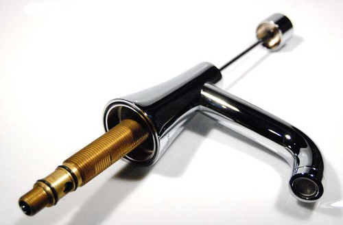 Lavatory Spout Assembly in Polished Chrome