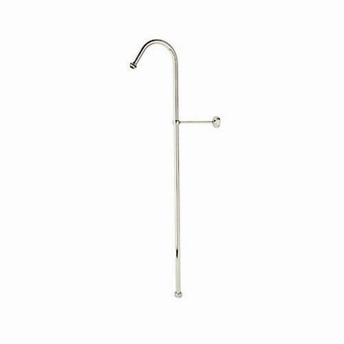 40in Rigid Hook Shower Riser in Polished Nickel