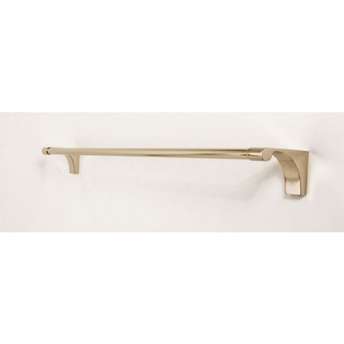 Alno Luna A6820-24-PB Towel Bar Transitional in Polished Brass