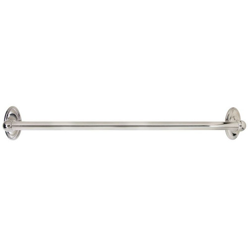 Alno Classic Traditional A8023-24-PC Grab Bar Traditional in Polished Chrome