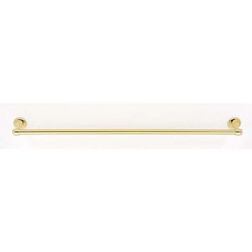 Alno Royale A6620-30-PB Towel Bar Transitional in Polished Brass