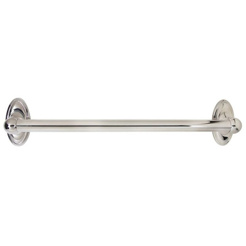 Alno Classic Traditional A8023-18-PC Grab Bar Traditional in Polished Chrome