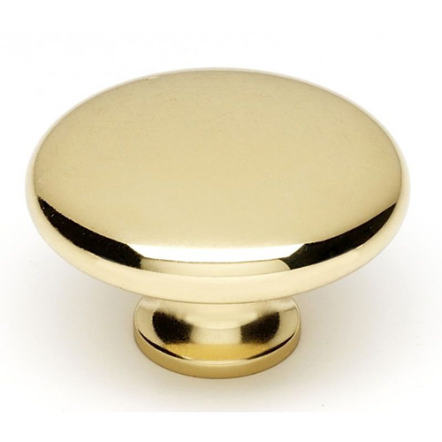Alno A814-45-PB Knob Traditional 1-3/4-in in Polished Brass