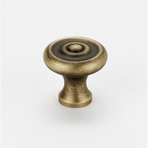 Knob Traditional 3/4-in in Antique English Matte