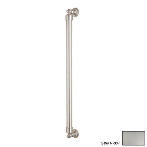 24in Decorative Grab Bar in Satin Nickel