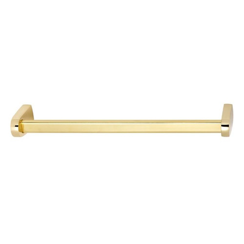 Alno Euro A8920-18-PB Modern Towel Bar in Polished Brass