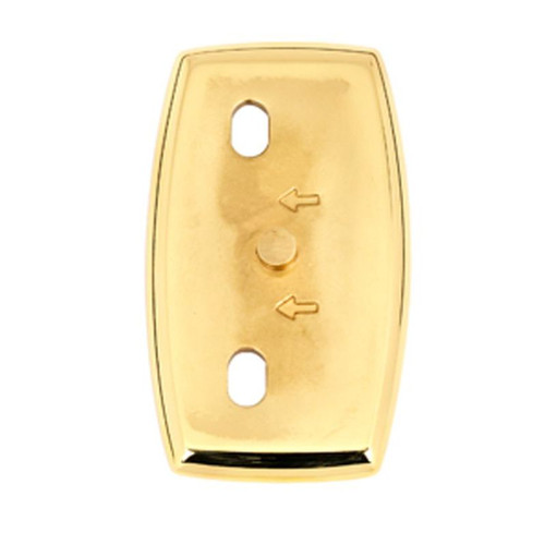 Base Plate Modern in Polished Brass