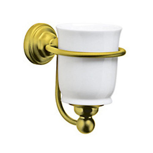 Tumbler Holder in English Gold