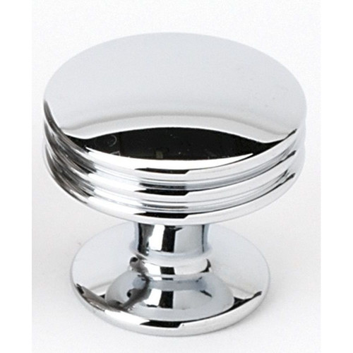Alno A930-18-PC Knob Transitional 1-1/8-in in Polished Chrome