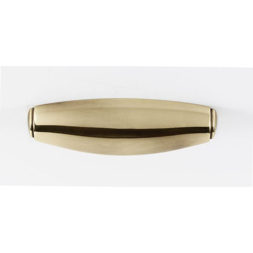 Cup Pull Transitional in Polished Antique