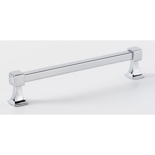 Alno Cube A985-6-PC Modern Pull in Polished Chrome