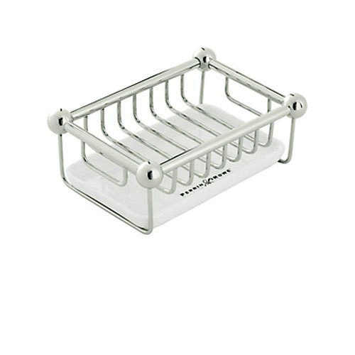 Free Standing Soap Basket in Polished Chrome