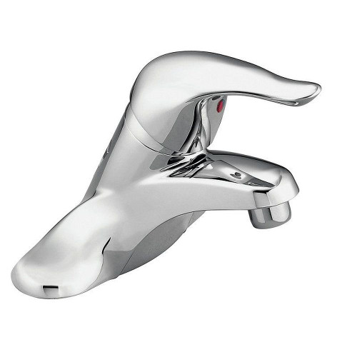 Single Handle Centerset Bathroom Faucet in Chrome