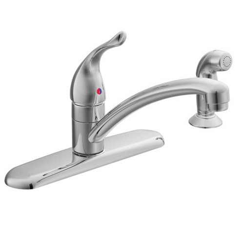 Moen 7430 Single Handle Kitchen Faucet in Chrome