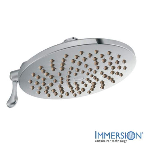 8in Multi Function Rainshower Shower Head in Chrome