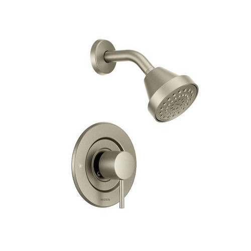 Moen T2192BN Posi-Temp Pressure Balanced Shower Trim with Shower Head in Brushed Nickel