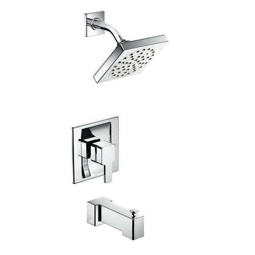 Moen TS2713 Bath and Shower Faucet with Posi-Temp Pressure Balanced Trim in Chrome