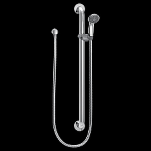 Moen Commercial 52236GBM15 Slide Bar/Grab Bar Shower