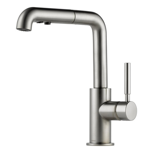 Single Hole Faucet Pull-Out in Brilliance Stainless