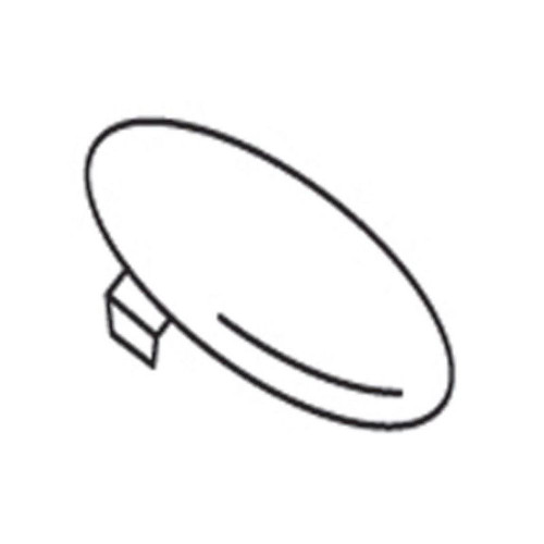 Handle Temperature Indicator Cap for Single Handle Lever Faucets in Chrome