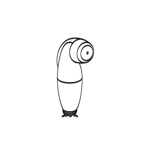 Spray Head and Hose Assembly in Glacier