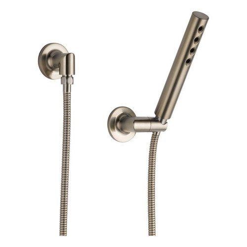 Hand Shower Package Includes Hose and Wall Supply in Brushed Nickel