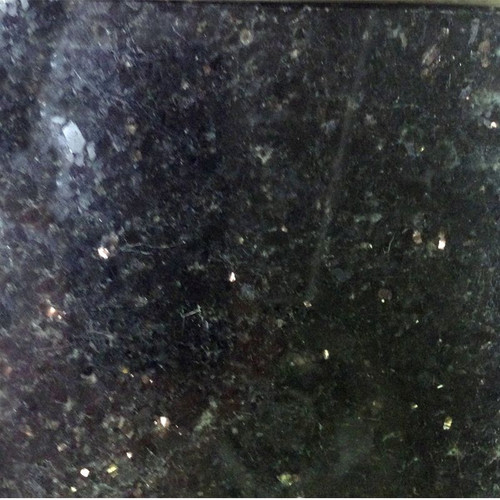 37-in x 22-in Bathroom Vanity Top with Eased Edge in Black Galaxy