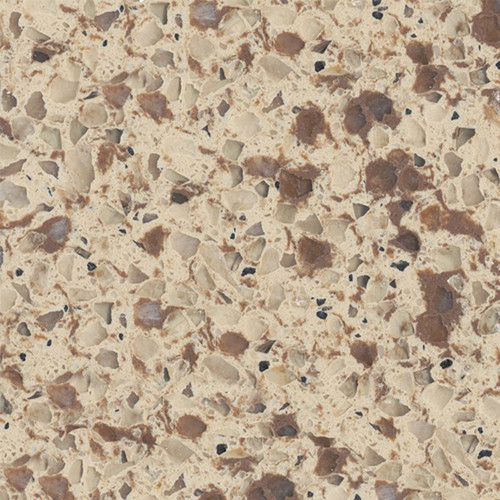 25-in x 22-in Bathroom Vanity Top with Eased Edge in Sorrento Coast