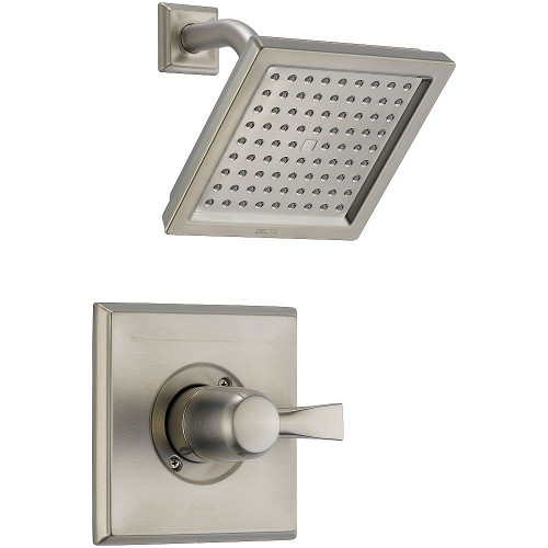 Delta T14251-SS Shower Trim Single Function Pressure Balanced Less Rough-in in Brilliance Stainless