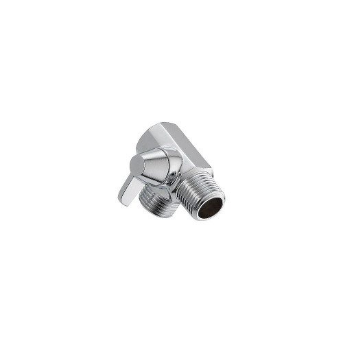 Universal Showering Diverter Spout for Hand Shower in Polished Chrome