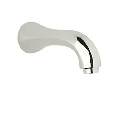 7in Non Diverter Tub Spout in Polished Nickel