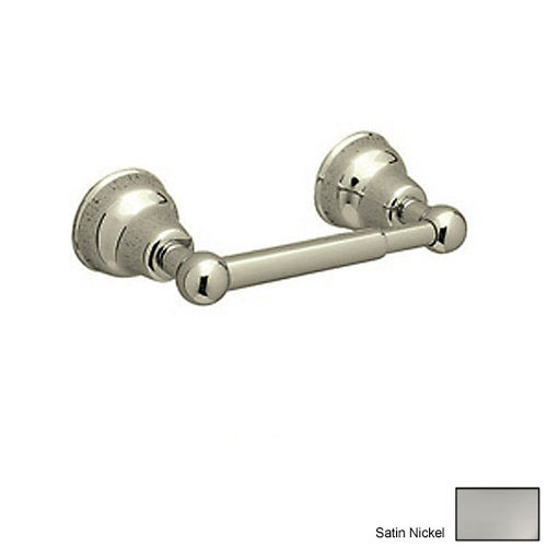 Rohl CIS18STN Double Post Toilet Paper Holder in Satin Nickel