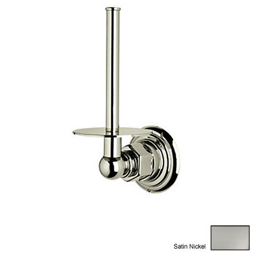 Rohl ROT19STN Spare Toilet Paper Holder in Satin Nickel