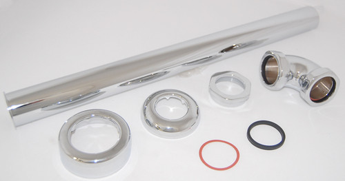 Floor Mount Outlet Tube with Back Spud for VB13RB-33 Flushometer