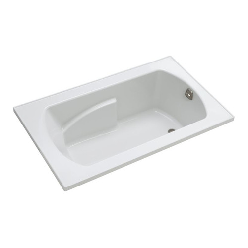 Whirlpool Bath 60-in L X 36-in W in White  - Includes Protective Liner